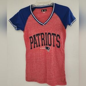 Patriots Girls Red and Blue T-Shirt